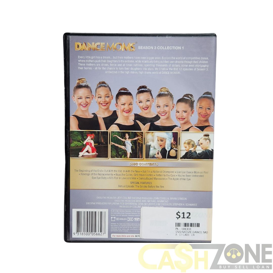 Dance Moms Season 3 Collection 1 DVD TV Series
