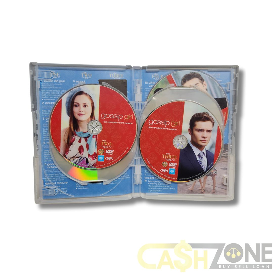Gossip Girl Complete Fourth Season DVD TV Series