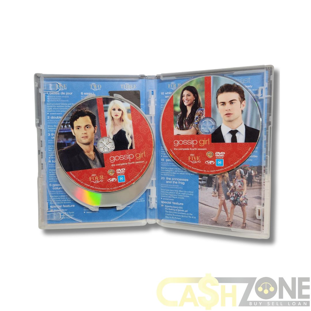 Gossip Girl Complete Fourth Season DVD TV Series
