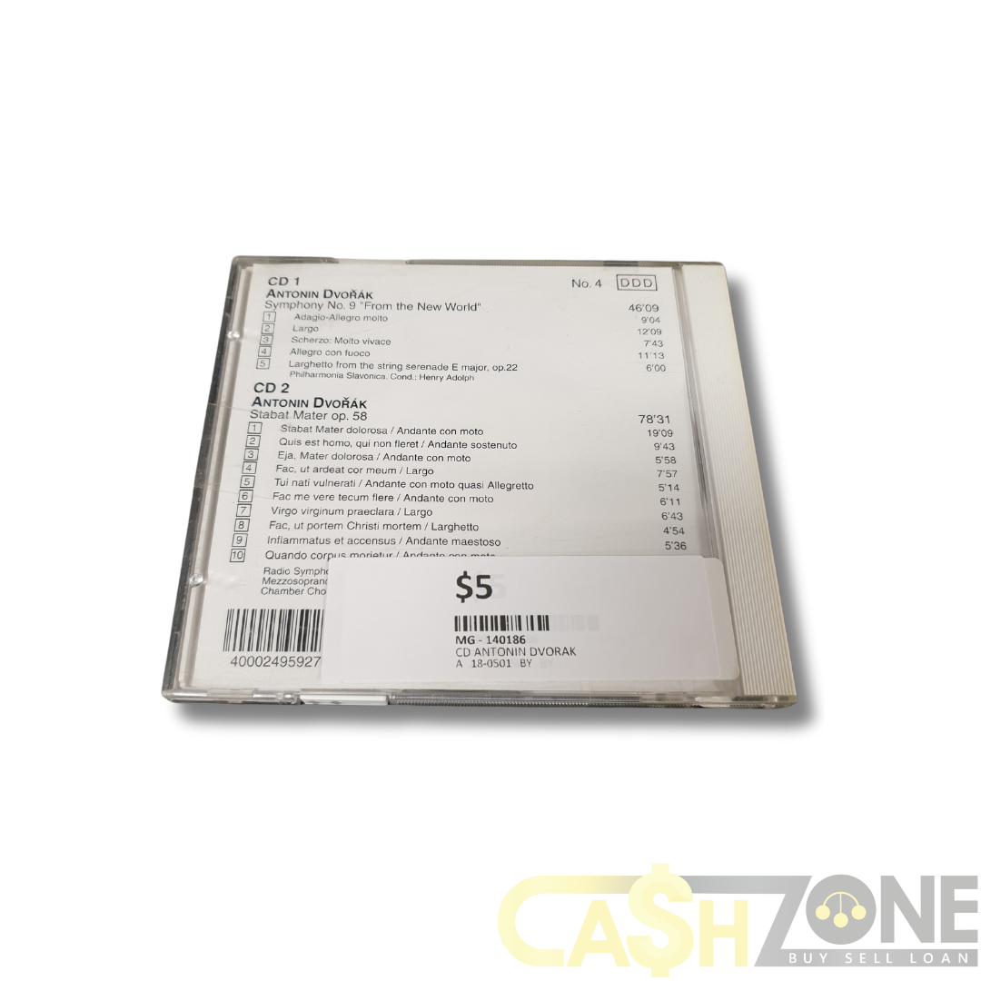 Antonin Dvorak CD