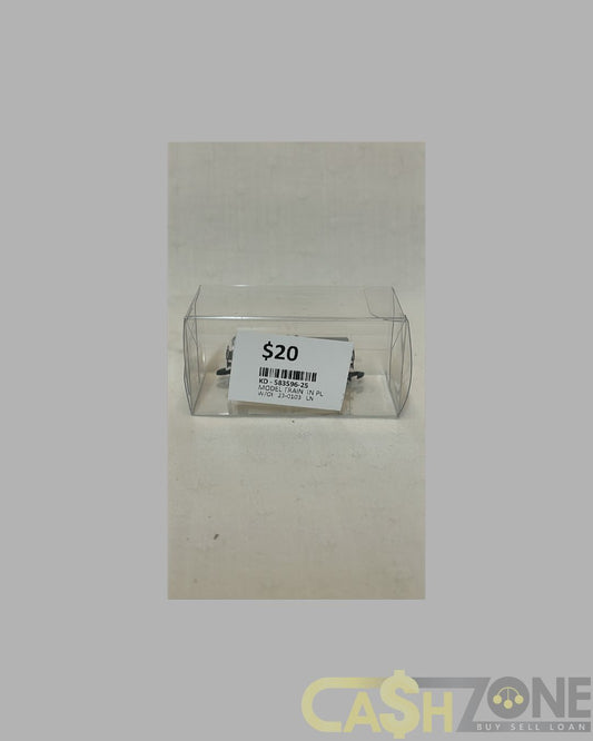 MODEL TRAIN IN PLASTIC DISPLAY BOX VELTINS