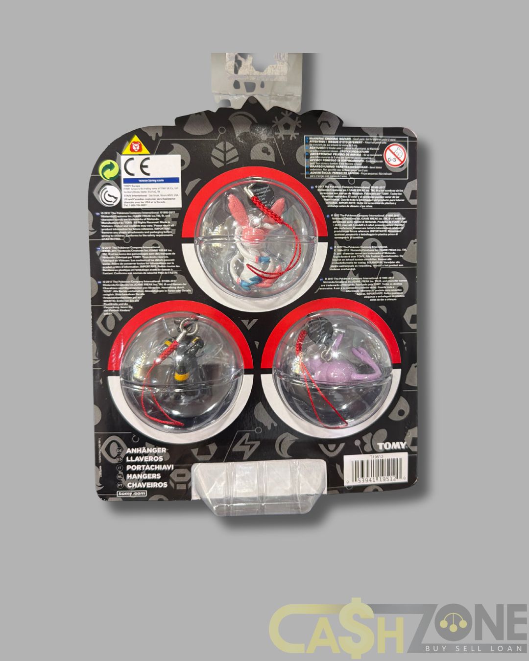 Tomy Danglers Pokemon Sylveon/Umreon/Espeon Sealed