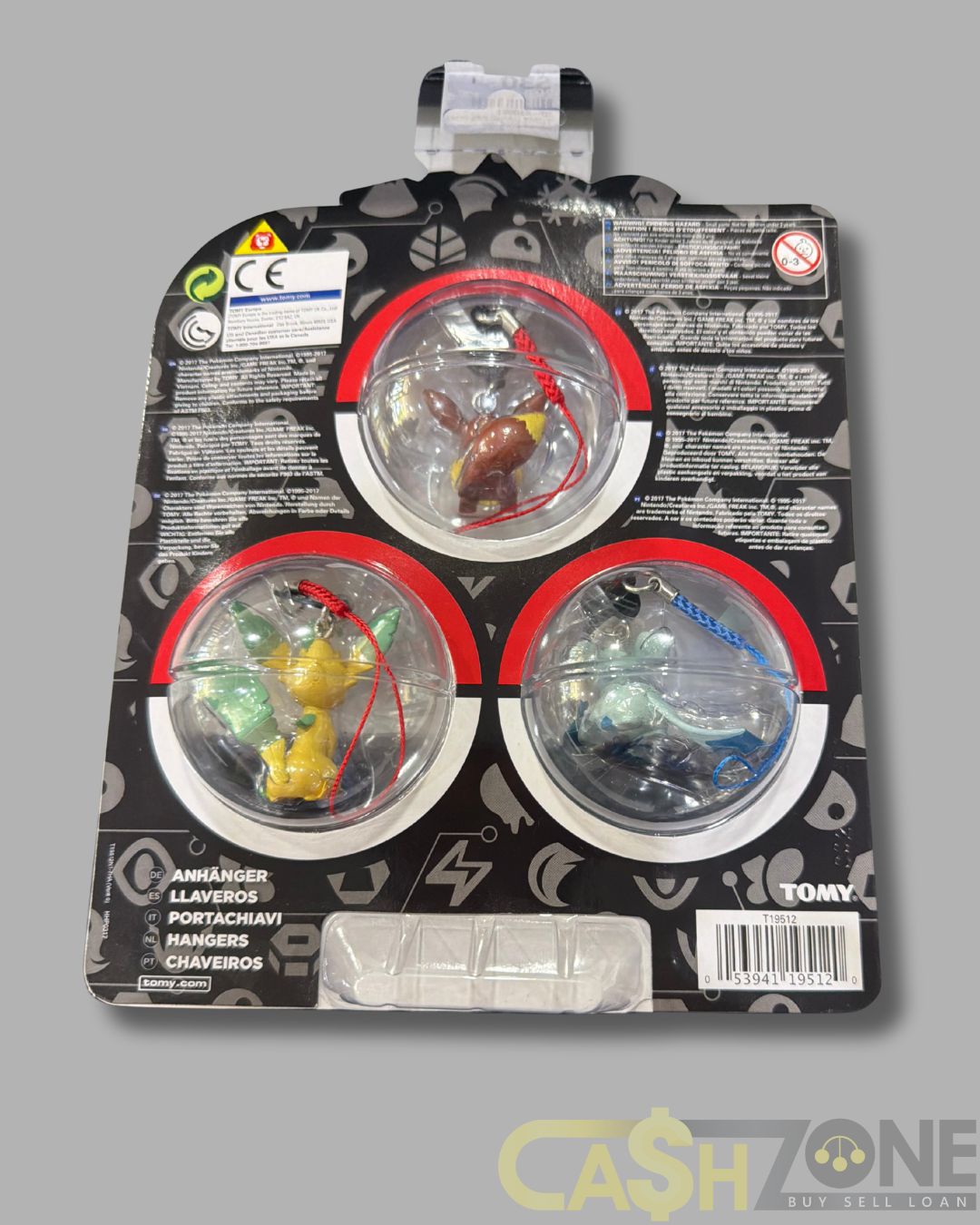 Tomy Danglers Pokemon Eevee/Galceon/Leaefon Sealed