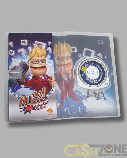 Buzz Master Quiz PSP Game Sony PlayStation Portable