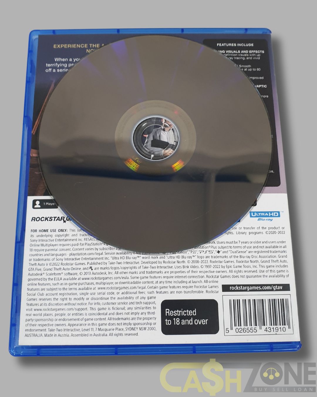 GTA V PS5 Playstation 5 Game