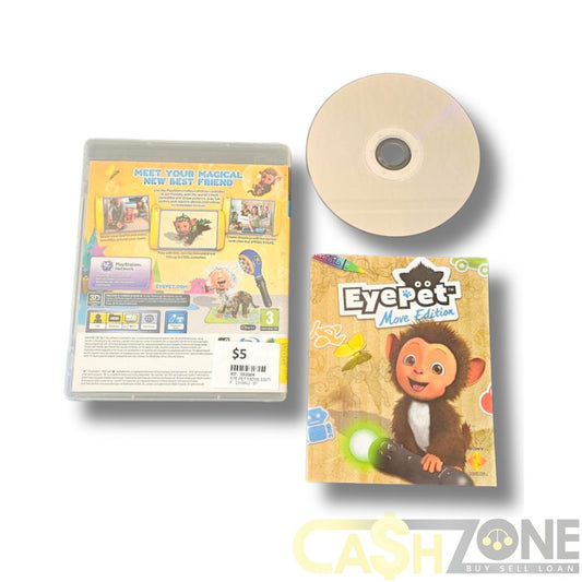 PS3 Eye Pet Move PlayStation Game