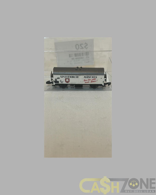 MODEL TRAIN IN PLASTIC DISPLAY BOX WHITE