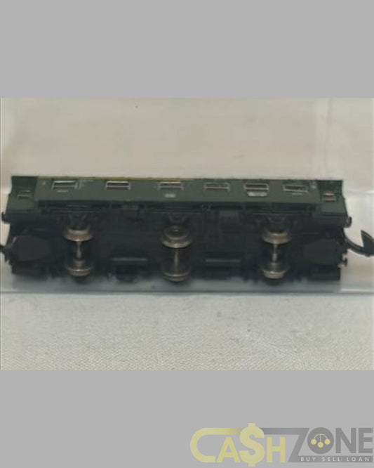 MODEL TRAIN IN PLASTIC DISPLAY BOX GREY