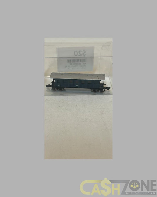 MODEL TRAIN IN PLASTIC DISPLAY BOX GREY