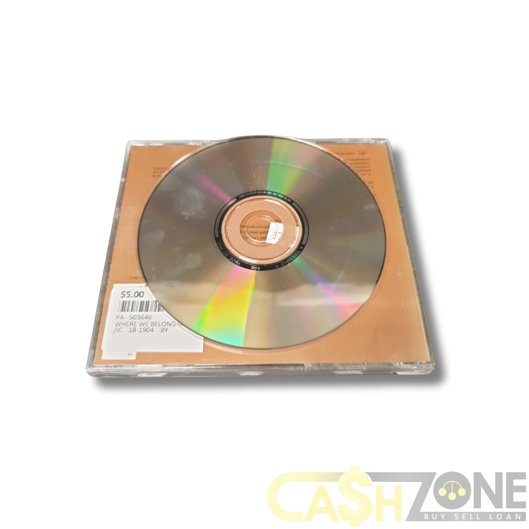 Boyzone Where We Belong CD