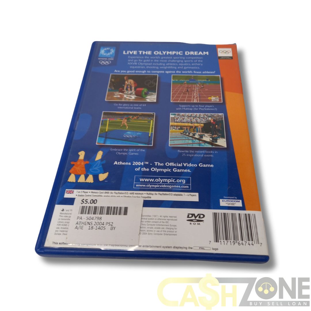 Athens 2004 PS2 Game