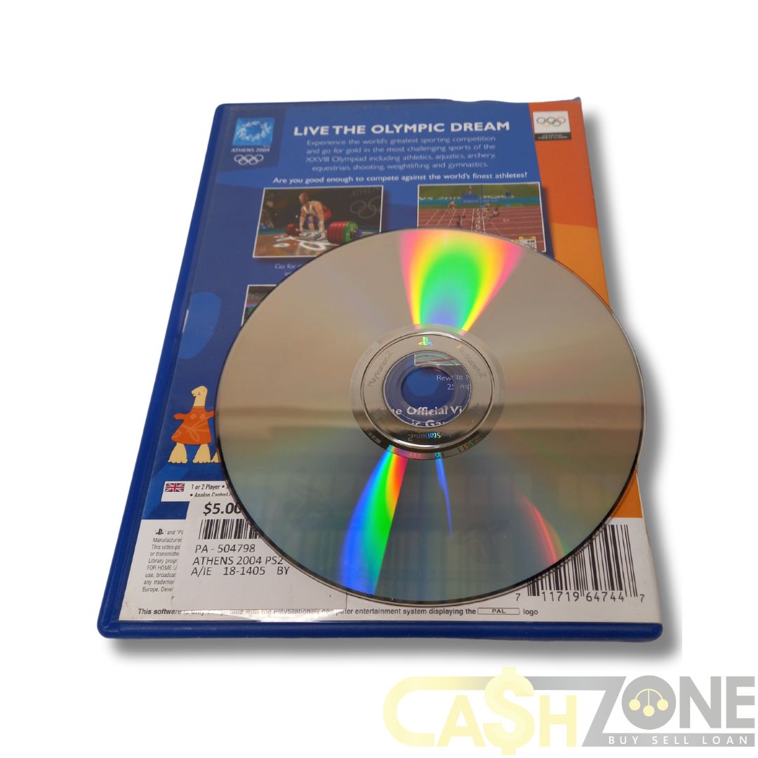 Athens 2004 PS2 Game