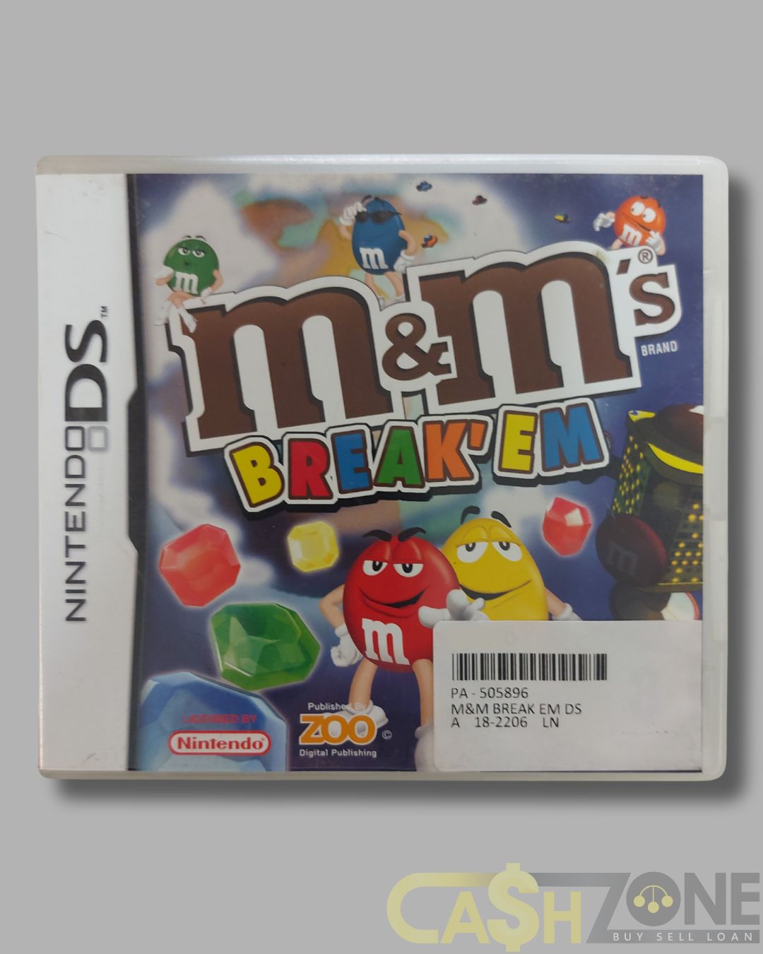 M&M's Break 'em Nintendo DS Games