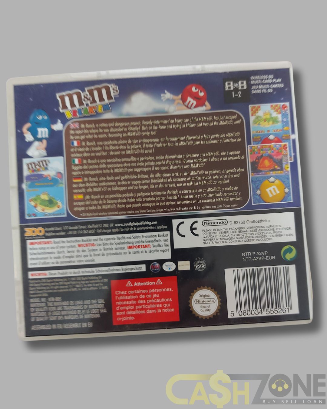 M&M's Break 'em Nintendo DS Games
