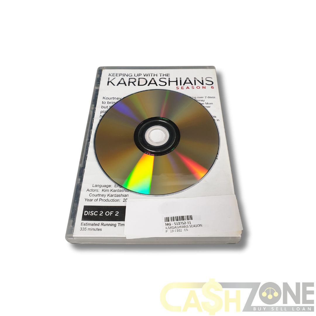 Keeping Up With The Kardashians Season 2 Disc 2 DVD TV Series