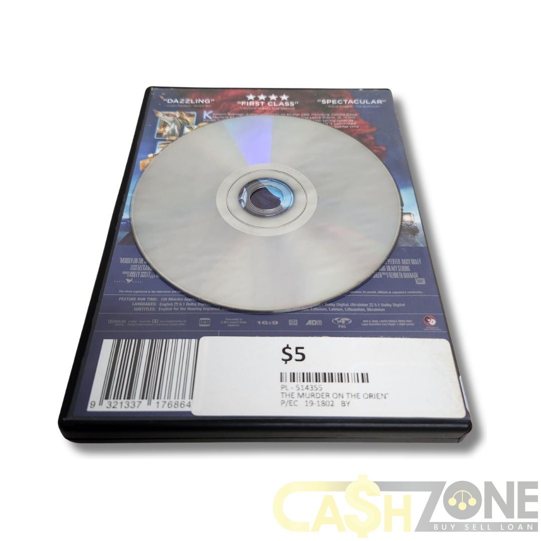 Murder On The Orient Express DVD Movie