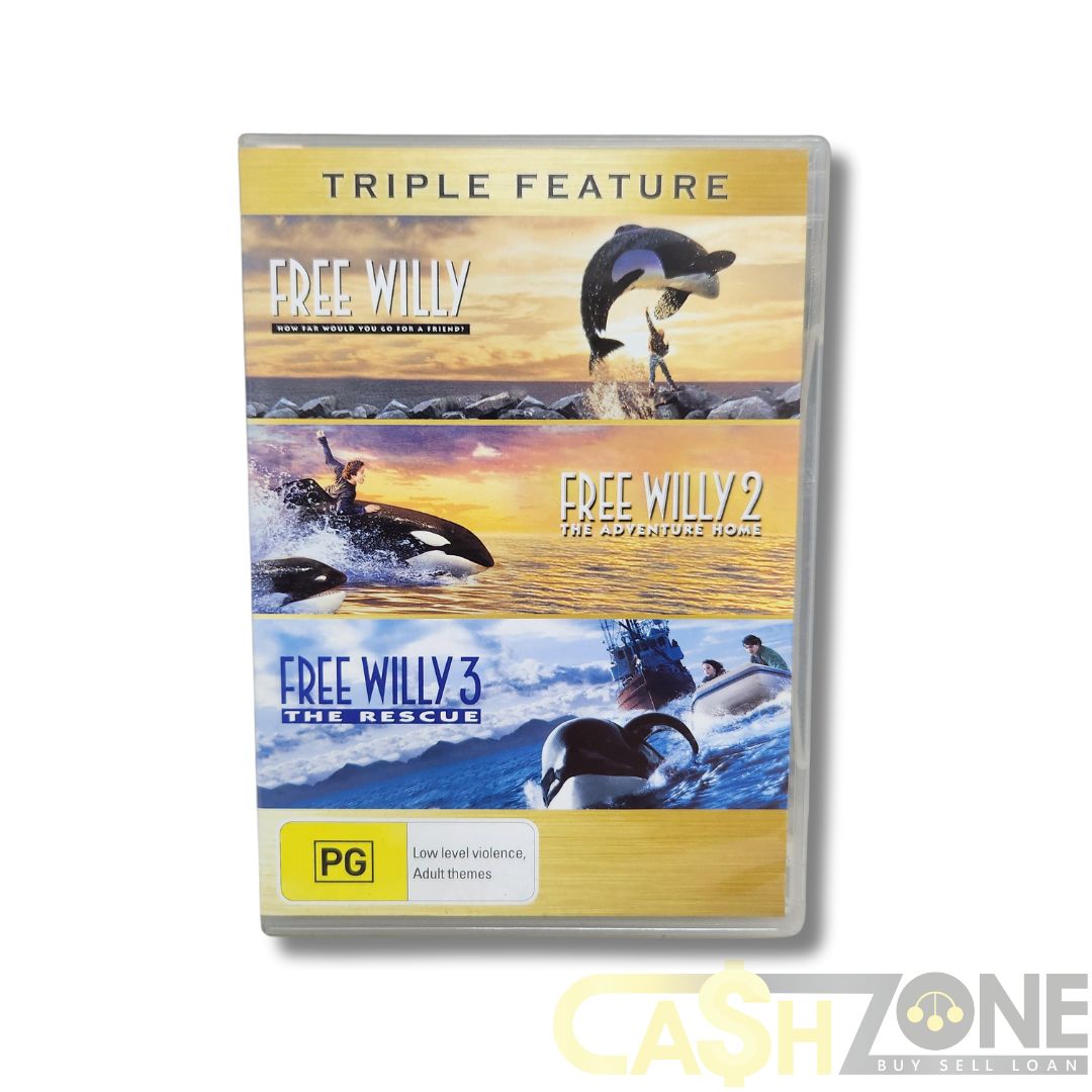 Free Willy 1, 2 & 3 DVD Movie