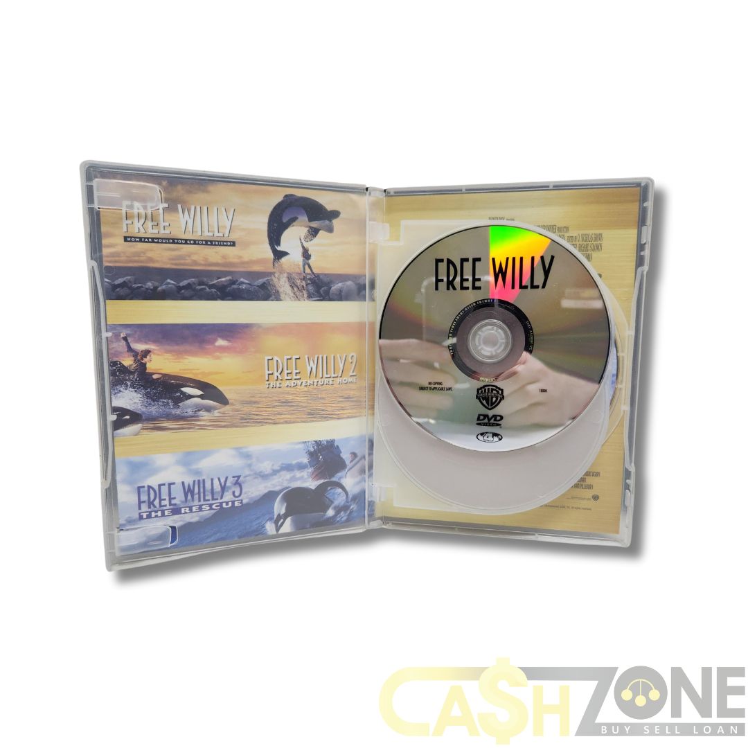 Free Willy 1, 2 & 3 DVD Movie