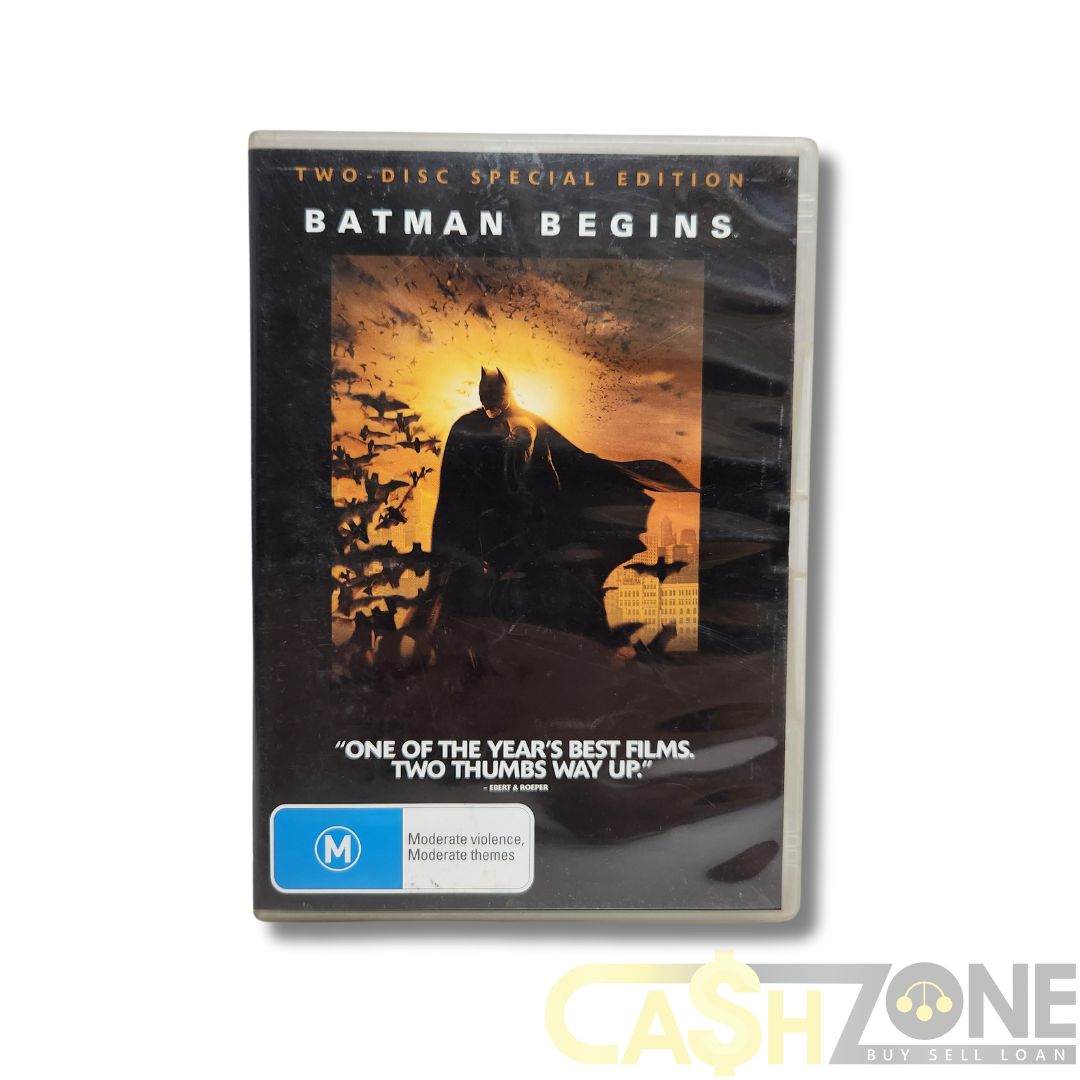 Batman Begins DVD Movie – Cashzone Australia