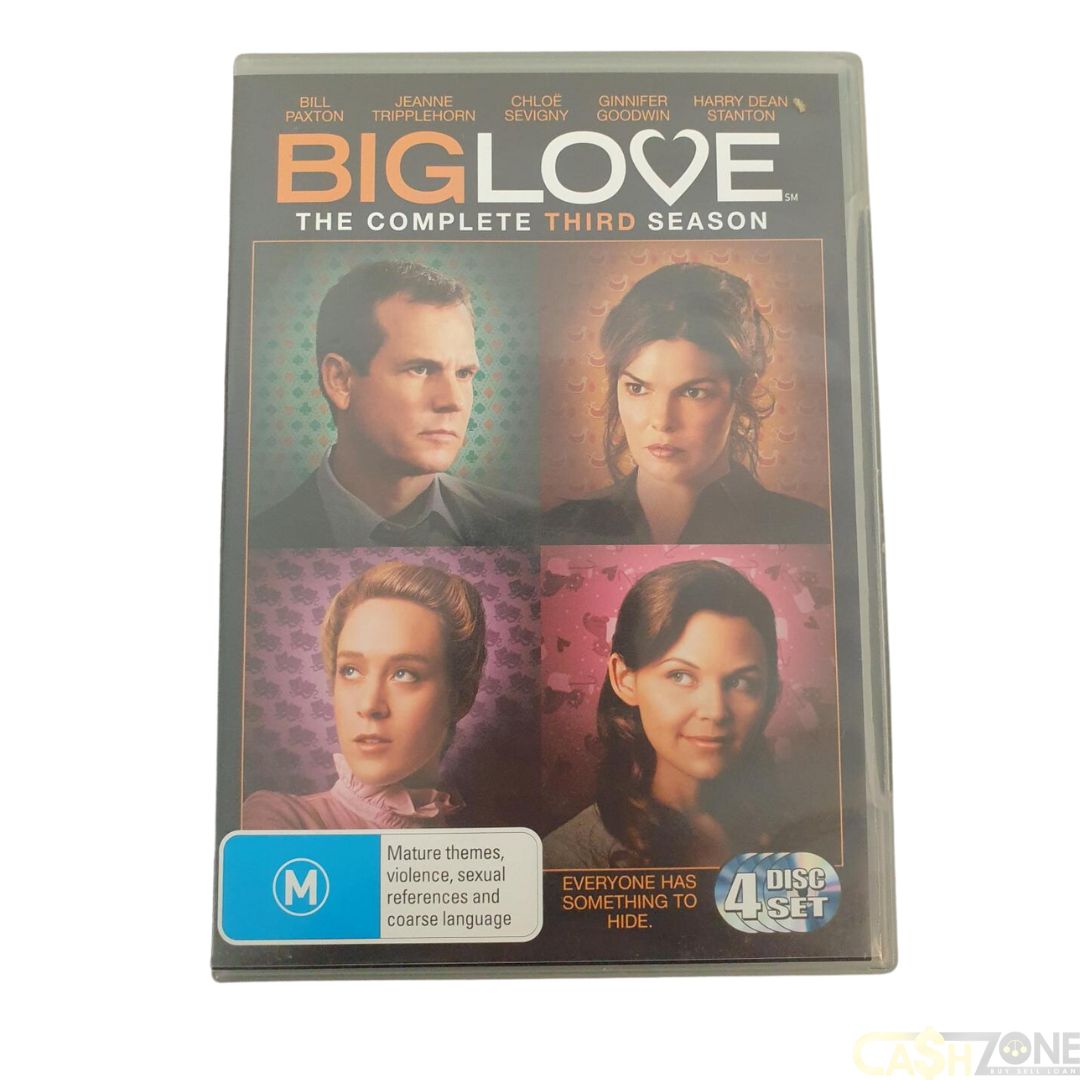 BIG LOVE SEASON 3 DVD MOVIE