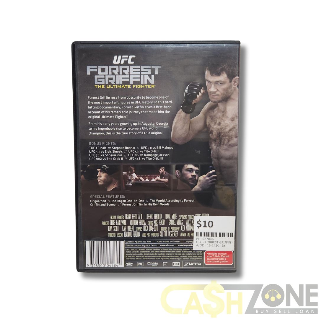 UFC Forrest Griffin: The Ultimate Fighter DVD