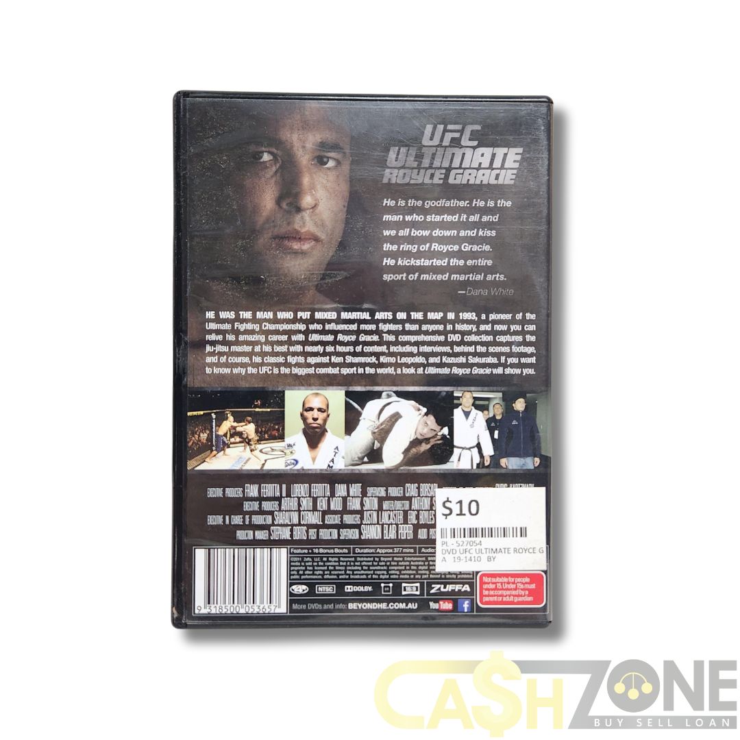 UFC Ultimate: Royce Gracie DVD