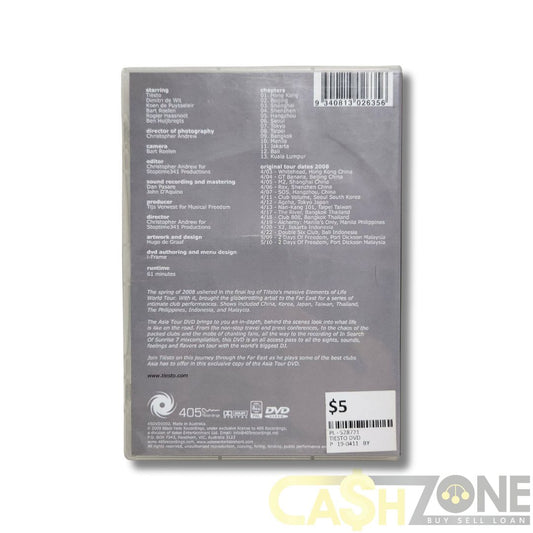 Tiesto: Asia Tour DVD