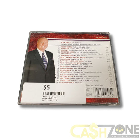 Alan Jones Favourites CD
