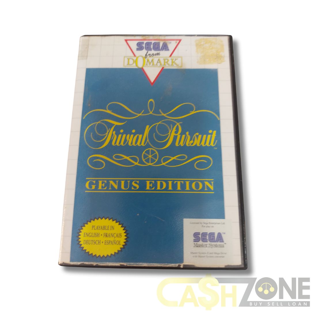 Trivial Pursuit - Genus Edition Sega Master System PAL
