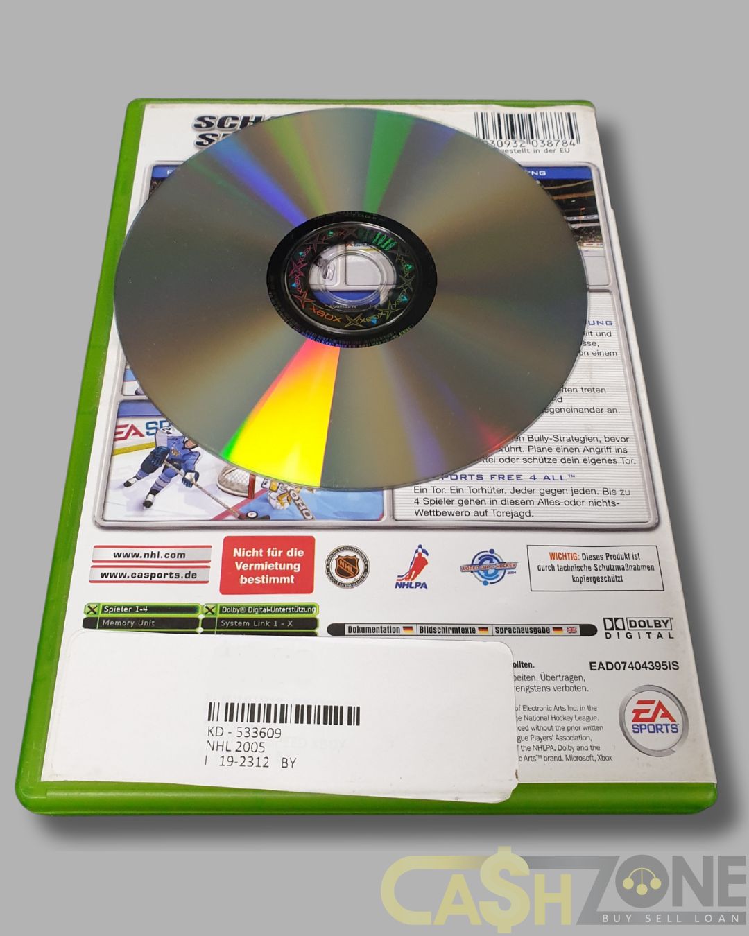 NHL 2005 Xbox Game PAL