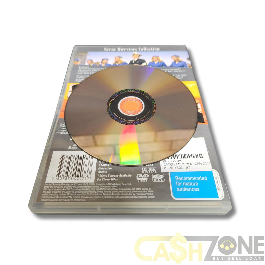 Catch Me If You Can DVD Movie