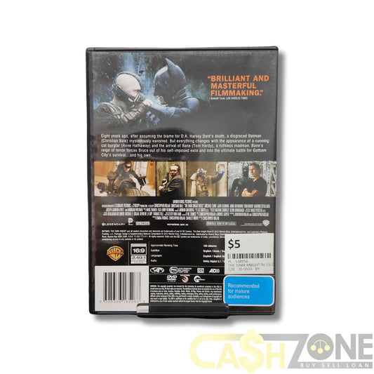 The Dark Knight Rises DVD Movie