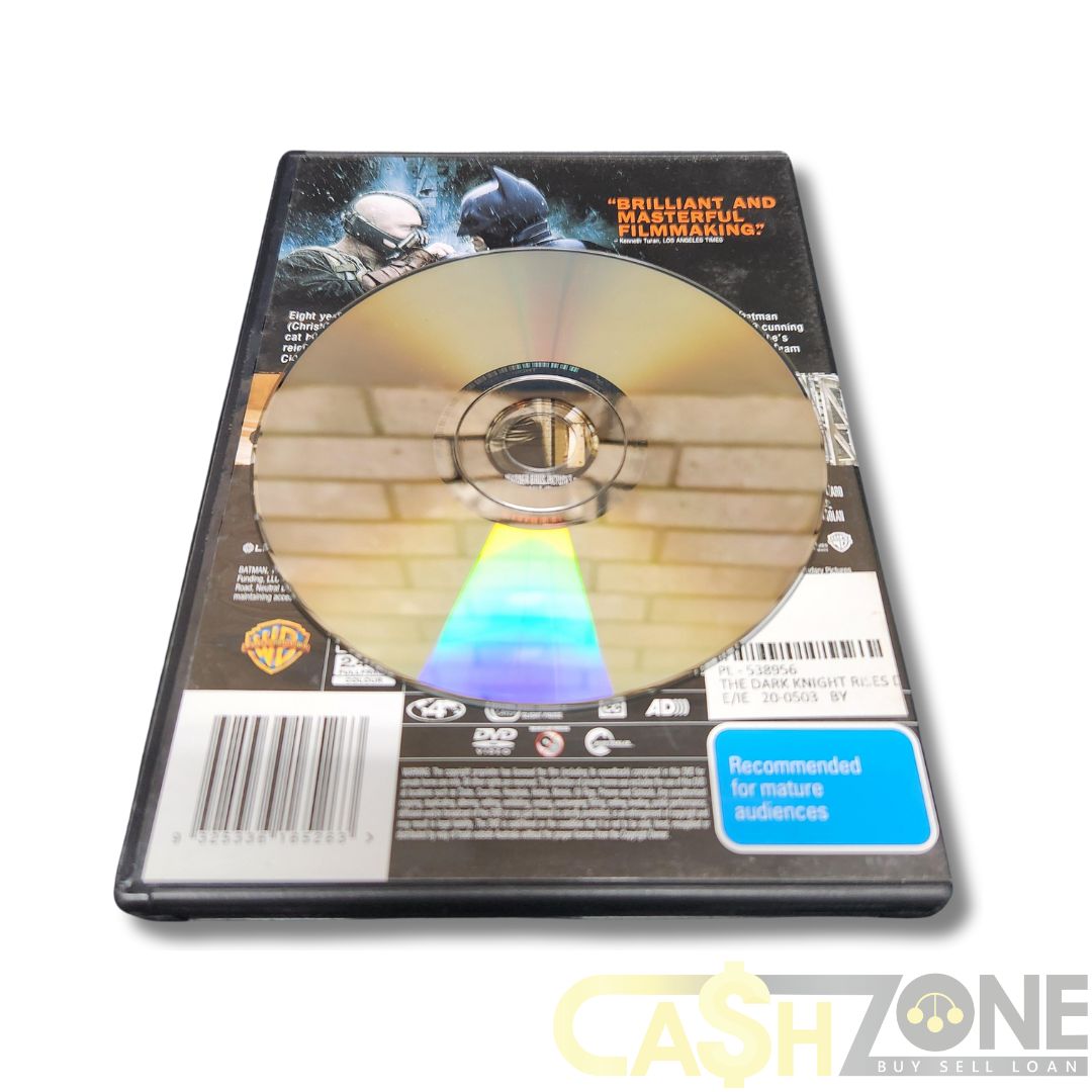 The Dark Knight Rises DVD Movie