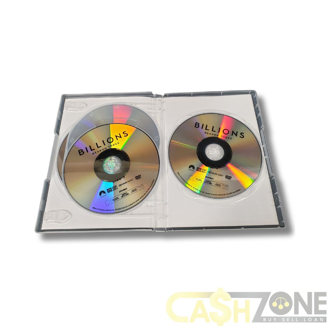 Billions Season Three DVD TV Series