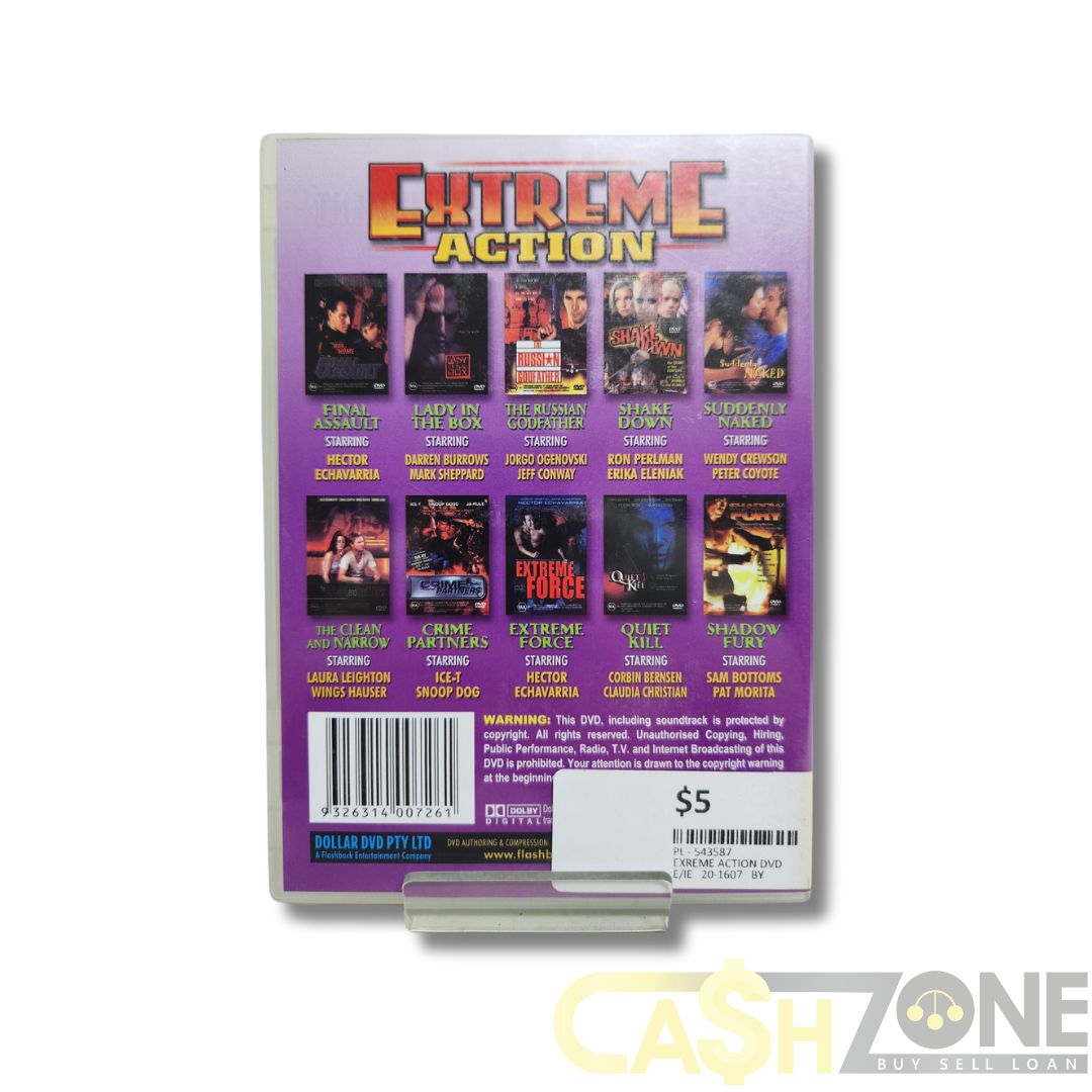 Extreme Action DVD Movie Ten Pack