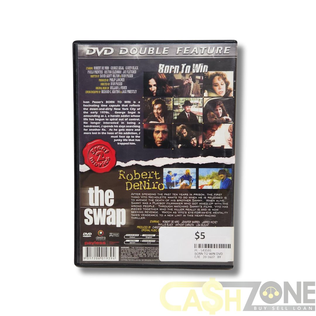 Born To Win / The Swap DVD Movie 2-Pack