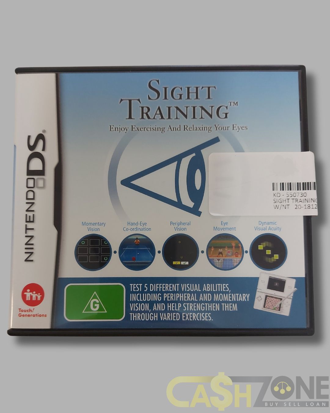 Sight Training Nintendo DS Game