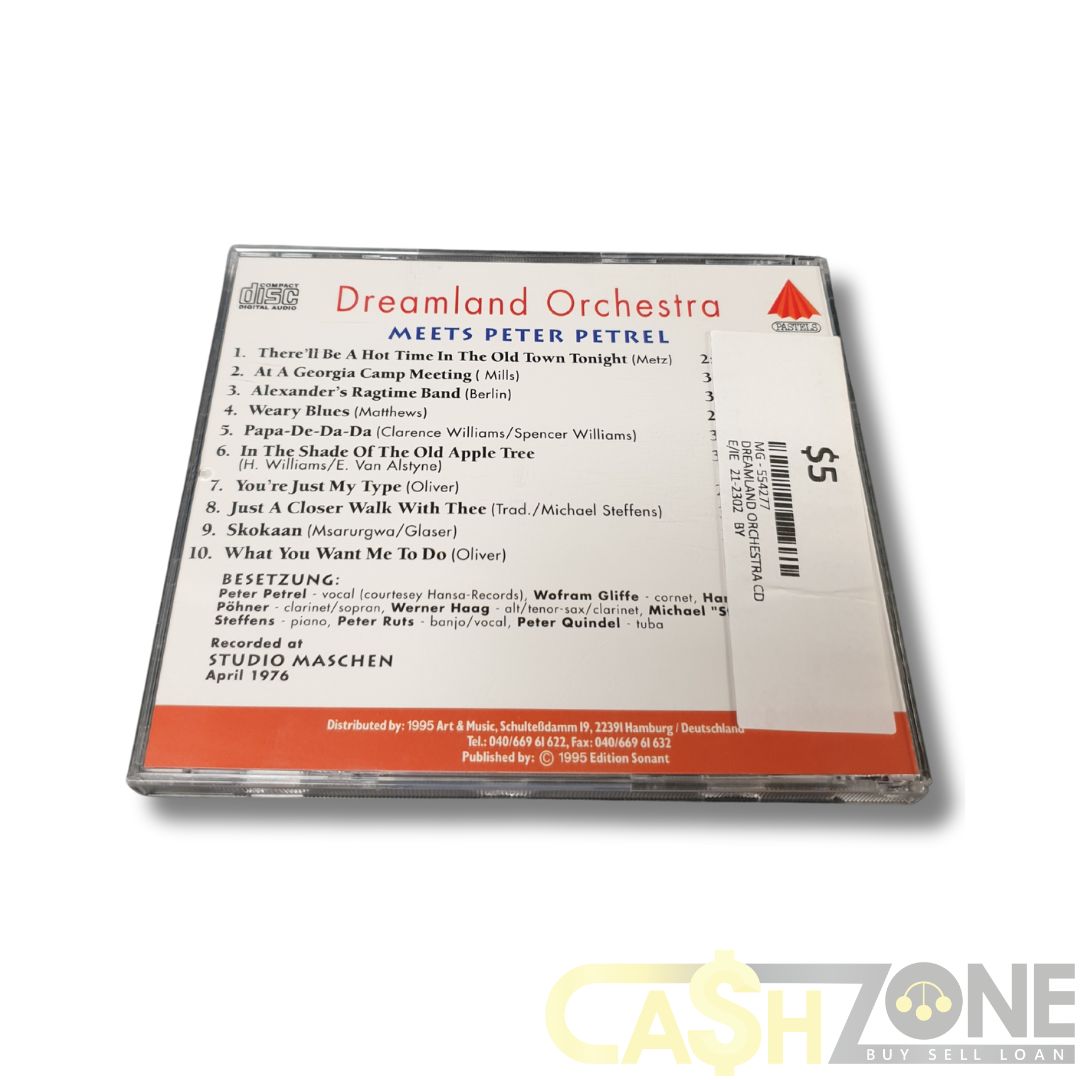Dreamland Orchestra Meets Peter Petrel CD