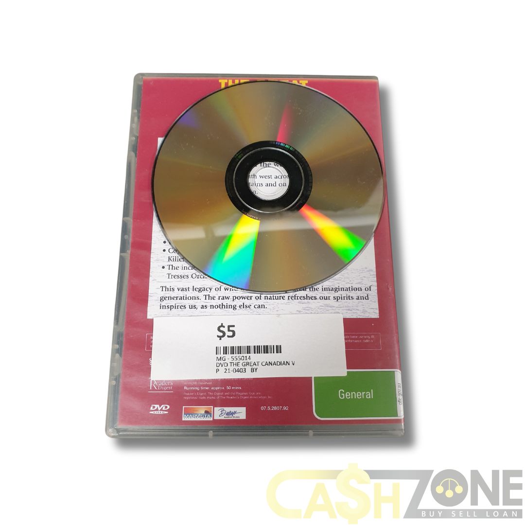 The Great Canadian Wilderness DVD