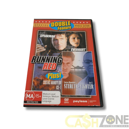 Double Feature: Running Red / Stealth Fighter DVD Movie