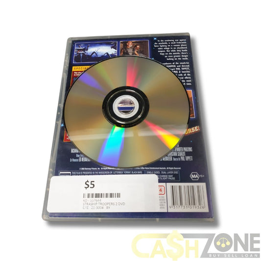 Starship Troopers 2 DVD Movie
