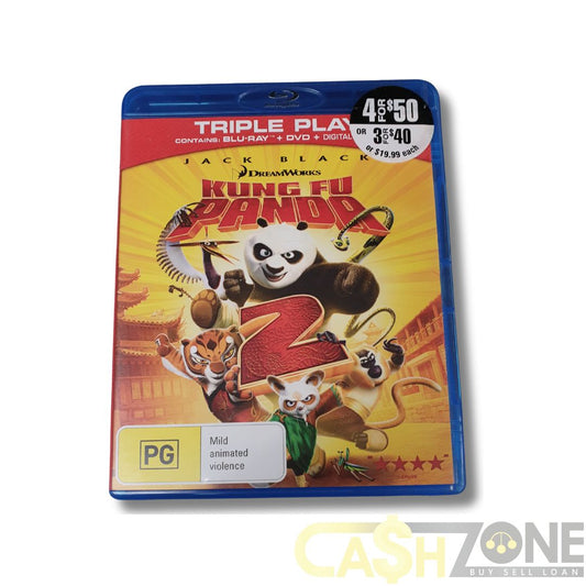 Kung Fu Panda 2 Triple Play DVD Blu-Ray Movie