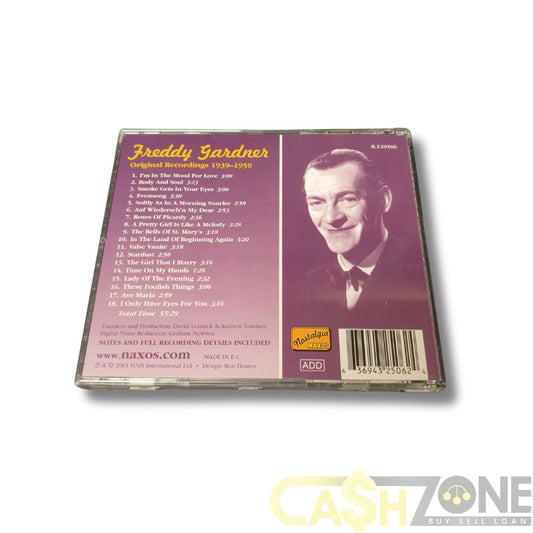 Freddy Gardner CD