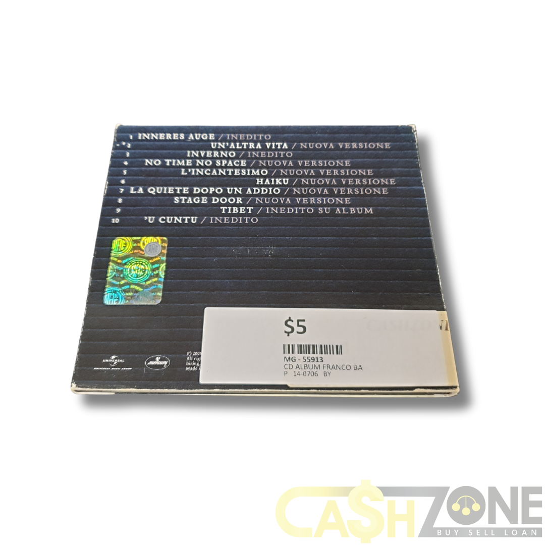 Franco Battiato Inneres Auge CD