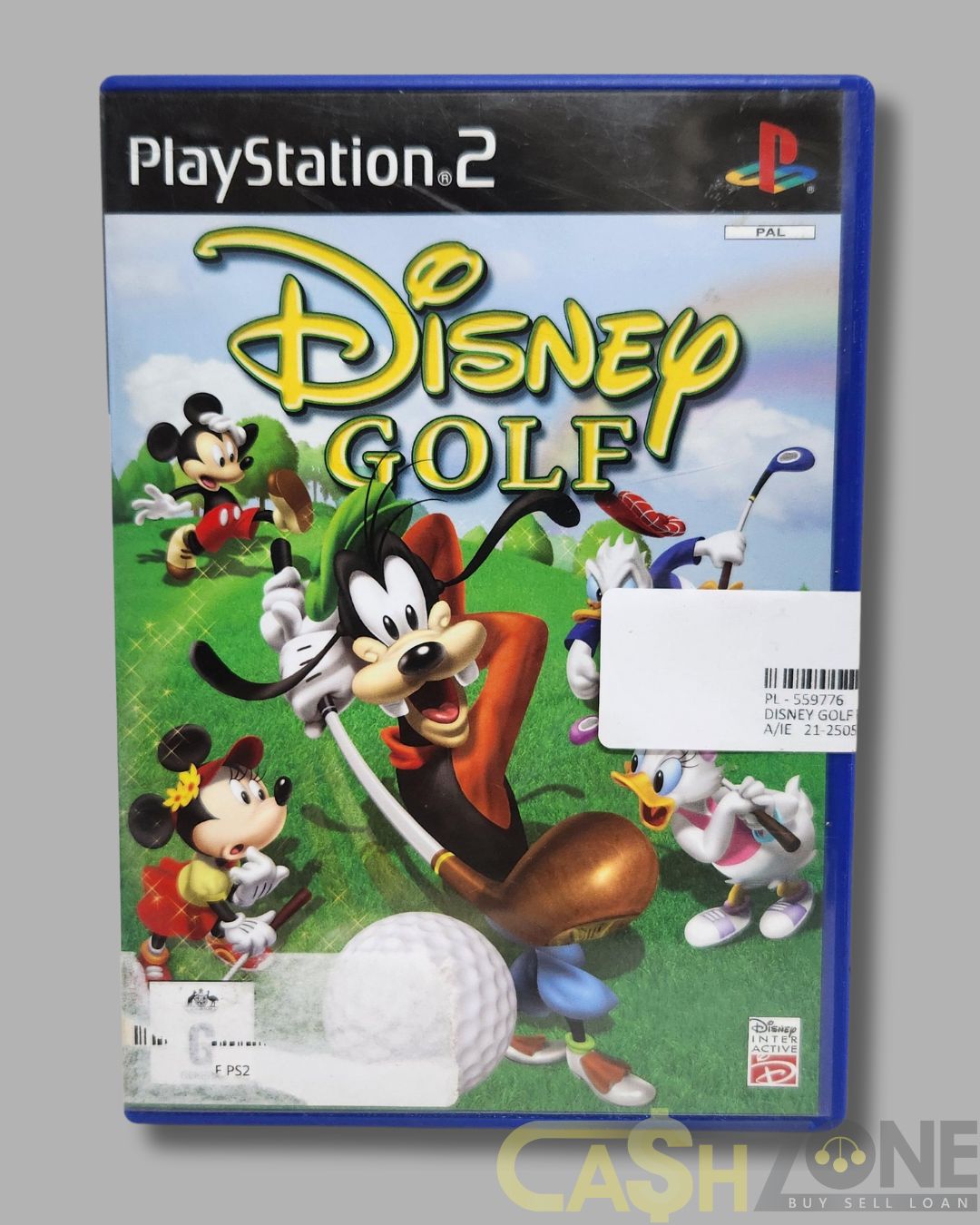 Disney Golf PS2 Game PAL