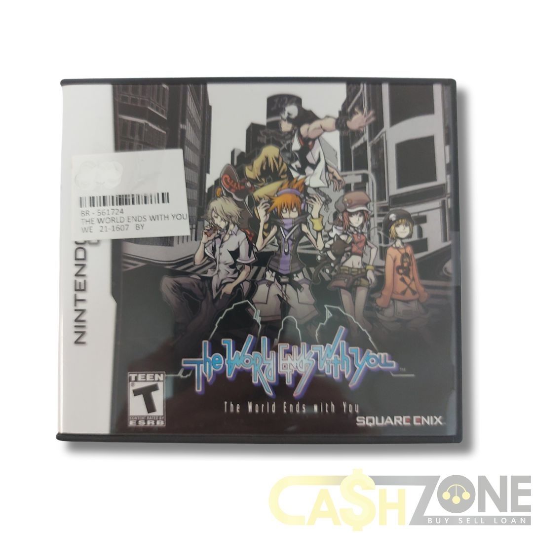The World Ends With You DS Game US Version – Cashzone Australia The World Ends With You DS Game US Version – Cashzone Australia