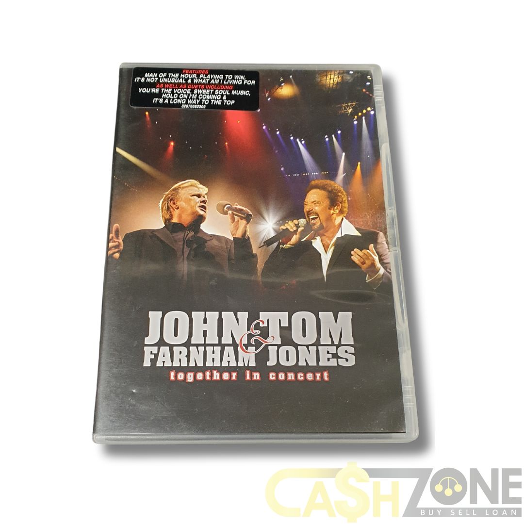 John Farnham & Tom Jones Together In Concert DVD