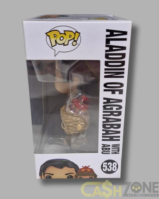 Disney Aladdin #538 Aladdin of Agrabah w/ Abu Funko Pop