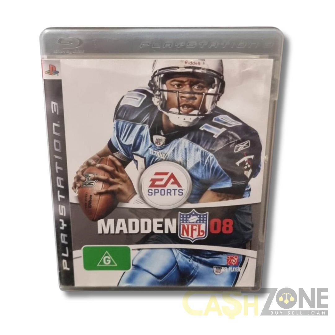 Madden NFL 08 PS3 Game