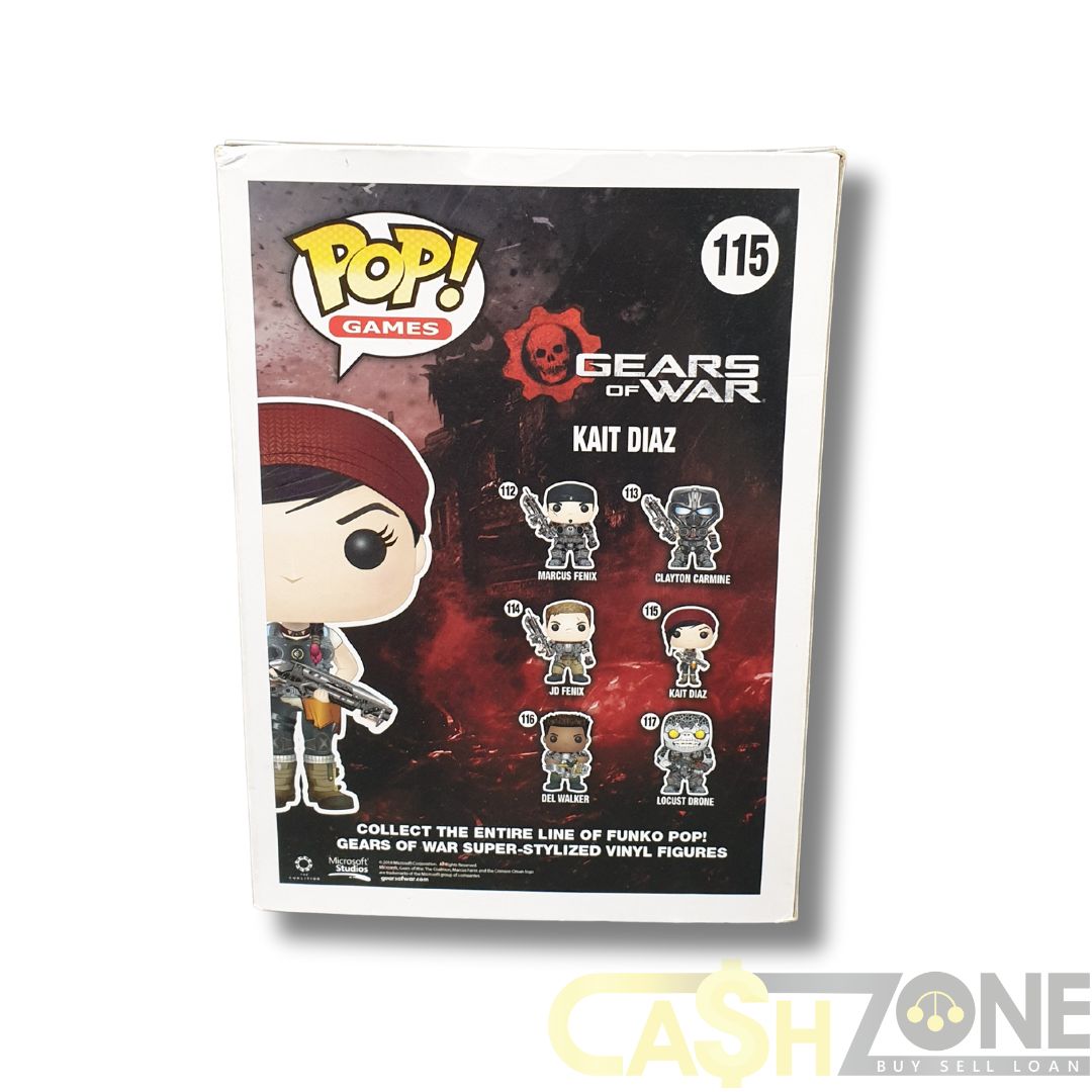 Gears Of War #115 Kait Diaz Funko Pop Vinyl